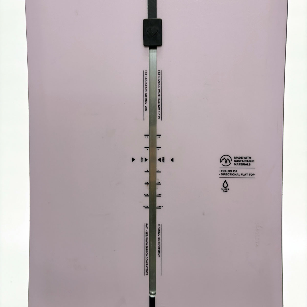 3D フィッシュ ディレクショナルFlat Top 151cm 個体ID7730 | Burton